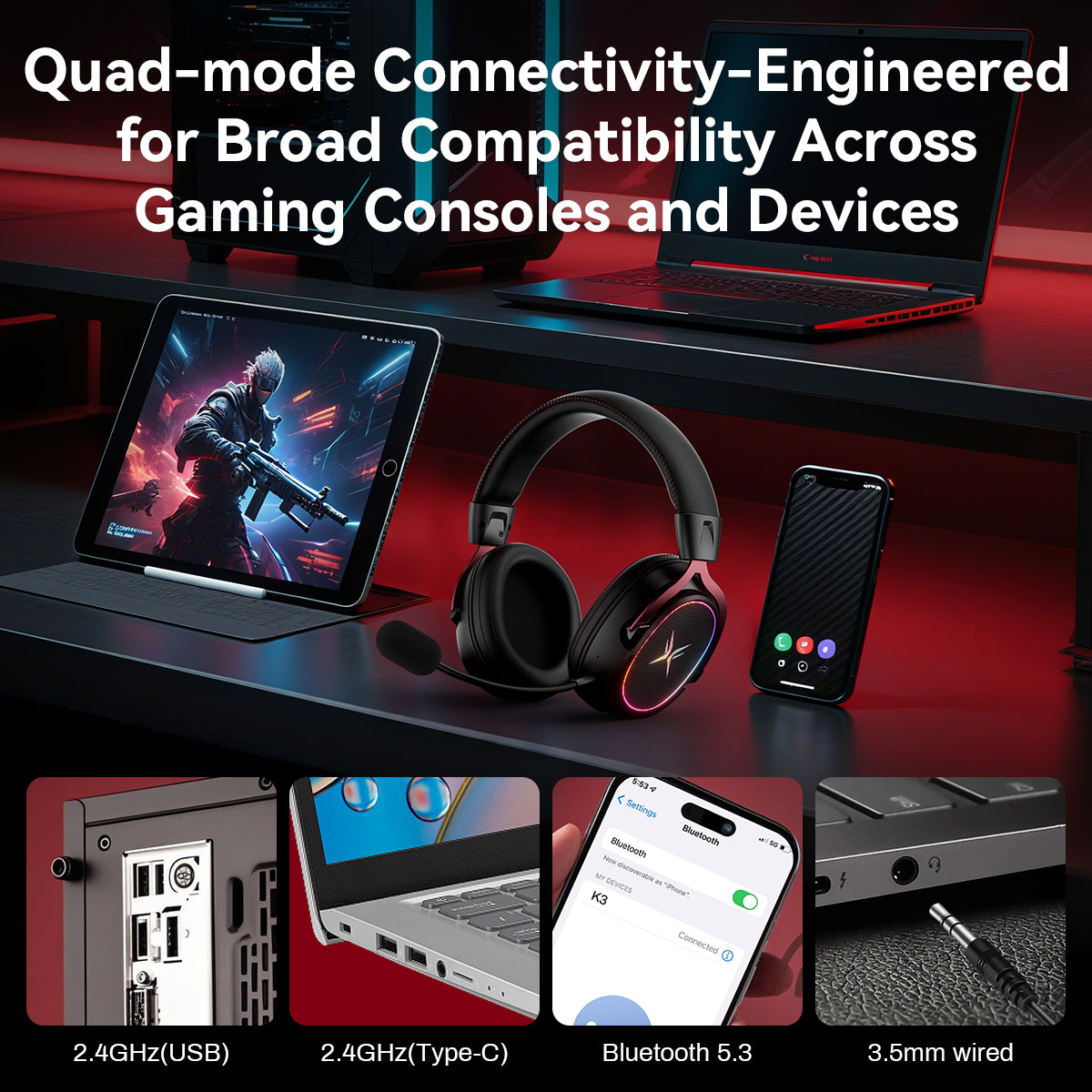 K3 GAMING HEADSET